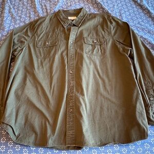 Tecovas Denim Long Sleeve Western Shirt Men's XXL